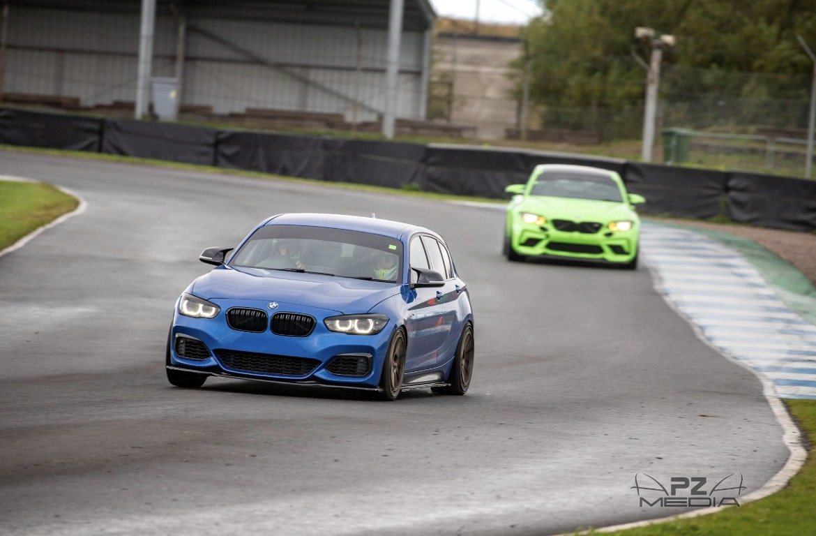 M140i leading an M2 on an RDM track day