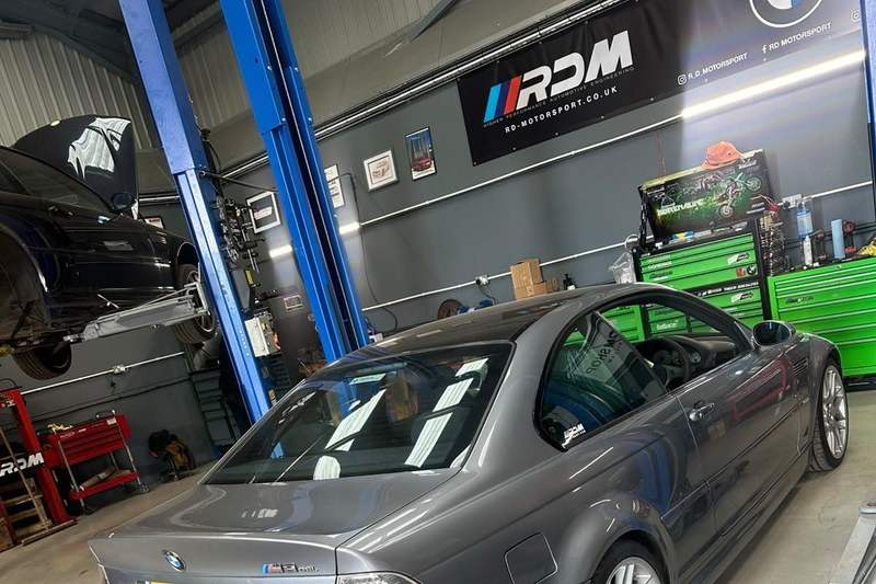 E46 M3 in the RDM workshop