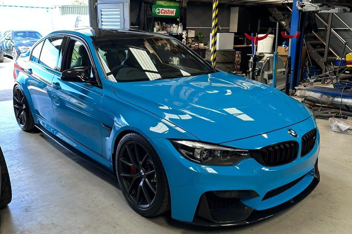 F80 M3 in the workshop